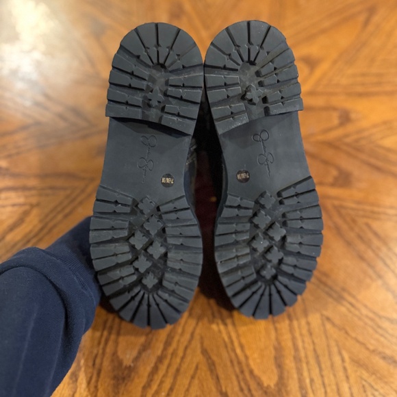 Jessica Simpson Camo Combat Boots - Picture 2 of 5